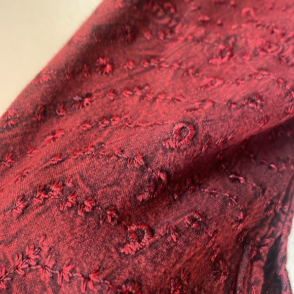 Vintage Sacred Threads red tunic blouse - Picture 4 of 7